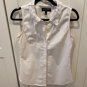 Banana Republic Sleeveless Button Up